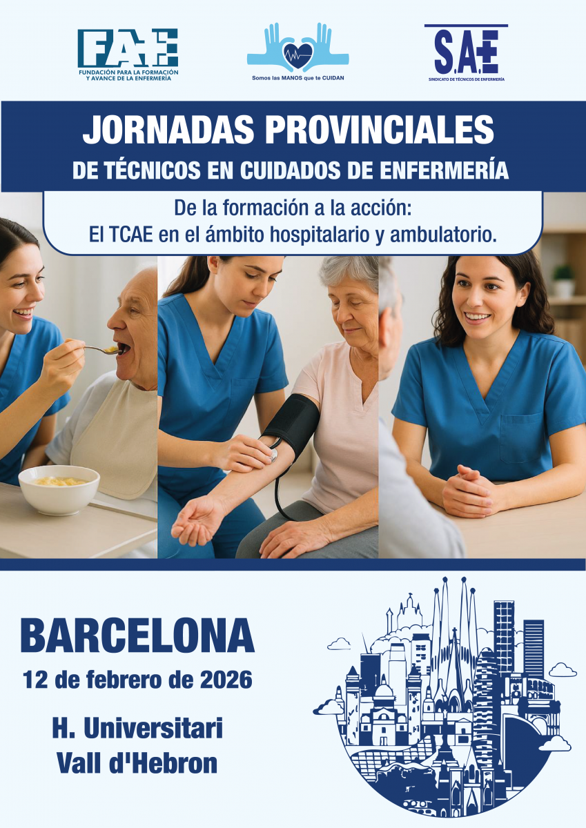 JORNADAS: DE LA FORMACIÓN A LA ACCIÓN: EL TCE EN EL ÁMBITO HOSPITALARIO Y AMBULATORIO