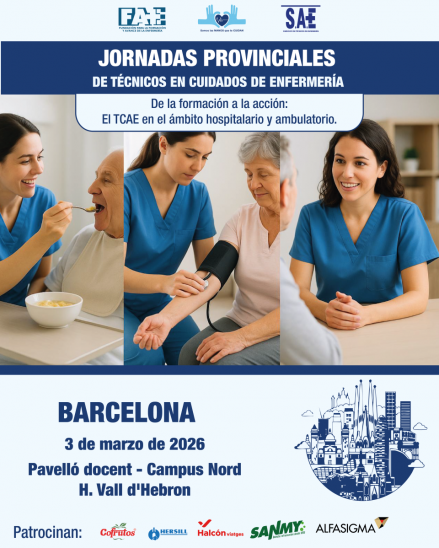 JORNADAS: DE LA FORMACIÓN A LA ACCIÓN: EL TCE EN EL ÁMBITO HOSPITALARIO Y AMBULATORIO